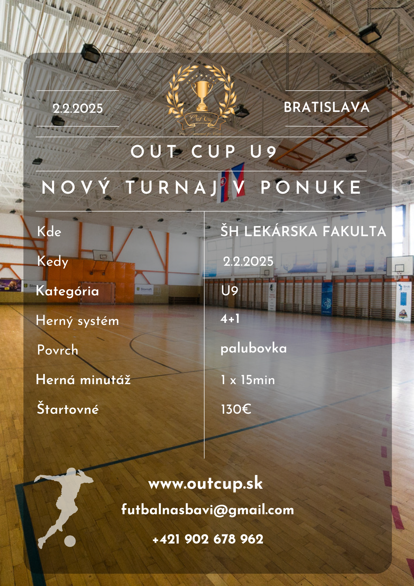 U9 – 02.02.2025 Bratislava ŠK LF UK Mlynská Dolina